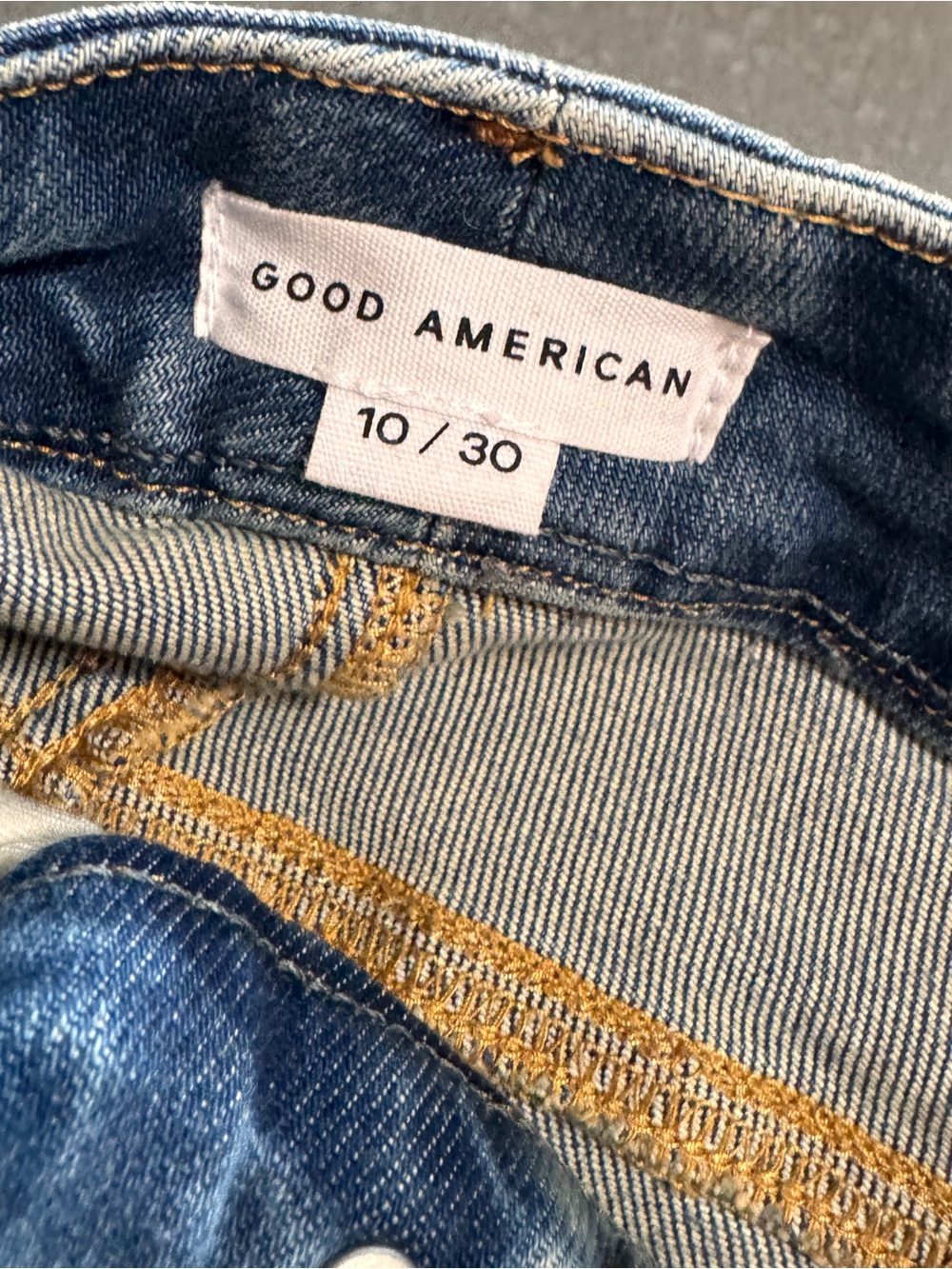 Good American Soft Tech Good Waist Palazzo 10/30 Jeans - Picture 6 of 9